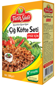 ÇİĞ KÖFTE SETİ ETSİZ 550 g
